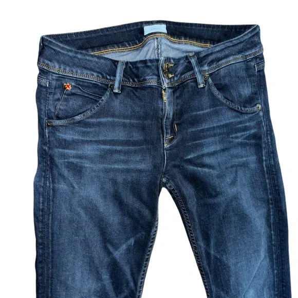 Hudson Collin Mid-Rise Flap Skinny Jean in Belf Women’s Size 29 - Picture 3 of 7